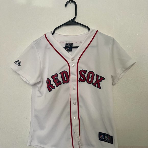 Boston Red Sox MLB Majestic Baseball Jersey Youth M - Picture 2 of 7